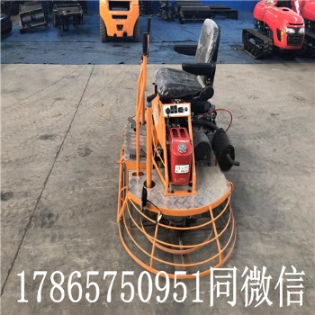 靈活平穩鴻川牌座駕抹光機作用,座駕式抹光機定制