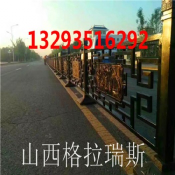大同市政護欄道路護欄防炫目護欄停車場護欄定制