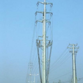 13米輸電鋼桿 終端鋼桿 電力鋼桿 鋼管桿