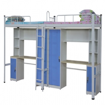 學(xué)校帶衣柜電腦桌大學(xué)生公寓床優(yōu)勢