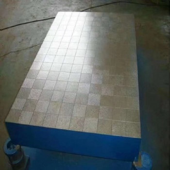 檢驗平臺規格鑄鐵平臺鉗工工作臺落地鏜床工作臺