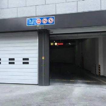 滾筒式卷簾門廠家拉帶式車庫堆積門廠家
