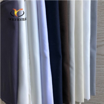 TC65/35 45X45 110x76批發(fā)春秋服裝面料工裝面料滌棉坯布漂白染色