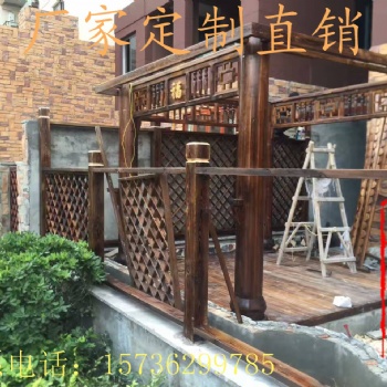 麗江涼亭生產(chǎn)廠家景觀防腐木涼亭水車防腐木長(zhǎng)廊廠家