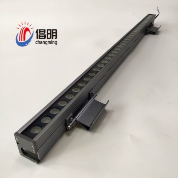 洗墻燈 18W酒店輪廓橋梁燈戶(hù)外結(jié)構(gòu)防水rgb七彩嵌入式led線(xiàn)條燈