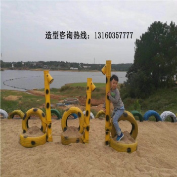 輪胎雕塑公園擺件卡通動漫輪胎雕塑景區(qū)裝飾彩繪戶外拓展兵工藝造型手工定制