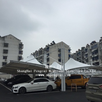 膜結構雨棚采購批發市場 優質膜結構雨棚價格/品牌棚彩/廠商