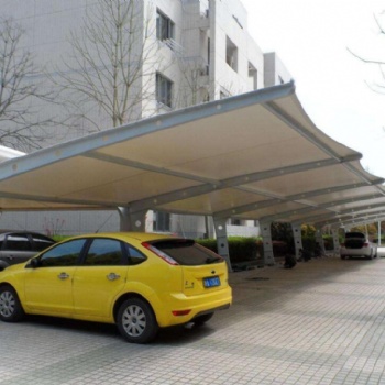 湖北停車棚產品供應 黃石汽車棚停車棚定做