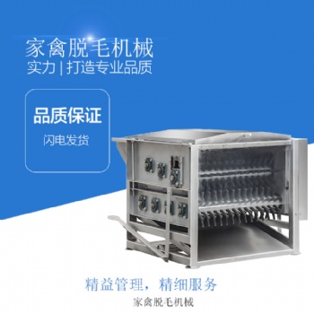 諸城眾友家禽脫毛機(jī)械設(shè)備流水線脫毛機(jī)哪家好