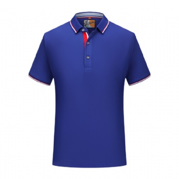 廠服工作服翻領(lǐng)短袖polo衫定制印logo