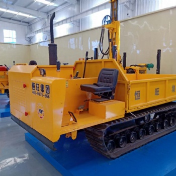 工程履帶運輸車 3噸工程運輸車 液壓翻斗車履帶運輸車