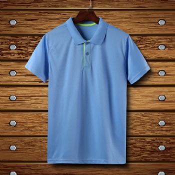 工作服定制T恤企業(yè)文化廣告衫翻領(lǐng)短袖定做POLO衫工作服刺繡logo