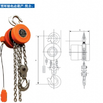 滬工用于工礦企業(yè)、倉庫、商業(yè)、**衛(wèi)生及飲食服務(wù)的DHT環(huán)鏈電動(dòng)葫蘆的價(jià)格提升機(jī)1噸2噸3T5T