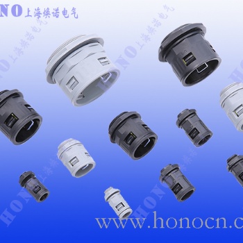 上海煥諾電氣HONO尼龍快速軟管直接頭，環(huán)保新料快速插拔軟管接頭，直插式軟管接頭，波紋管接頭，PA管