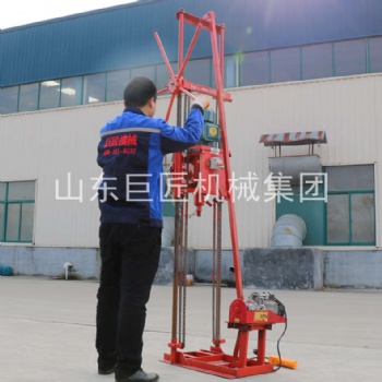 巨匠供貨30米QZ-2DS型高效率巖石取樣鉆機(jī)3.6kw電動(dòng)勘探鉆機(jī)