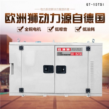 15千瓦靜音柴油發動機