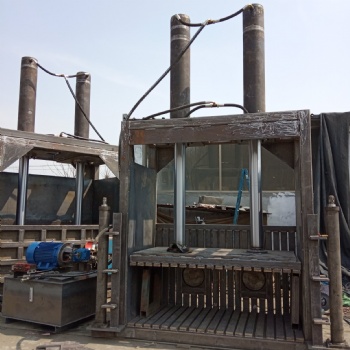 淮北廢紙下腳料打包機 全自動塑料瓶臥式打包機 高效廢紙打包機