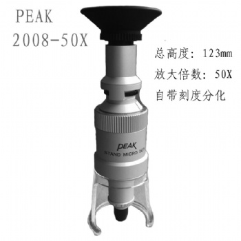 PEAK2008-50X日本原裝 手持式公制放大鏡