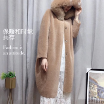 沐沐服飾品牌折扣顆粒羊絨
