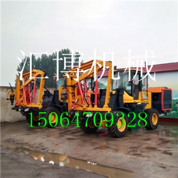 小型公路護(hù)欄打樁機(jī) HB-30裝載機(jī)打樁機(jī)的規(guī)格圖片