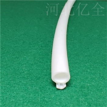 廠家硅膠白色透明O型密封條 塑鋼門窗隔音防塵平開窗橡膠皮條