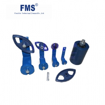 江蘇FMS CUBIC機(jī)器人公司 環(huán)形導(dǎo)軌 上下料 張緊器 彈簧 減速機(jī) 支撐座
