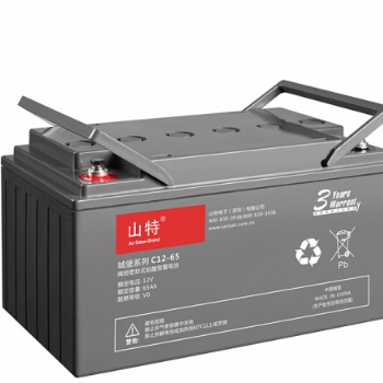 杭州SANTAK山特蓄電池C12-65/12V6H免維護鉛酸蓄電池UPS電源用電池