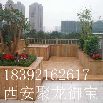西安防腐木地板，景觀木地板，室外木平臺，防腐木平臺