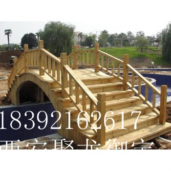 西安仿古拱橋，景觀拱橋，公園拱橋，防腐木拱橋