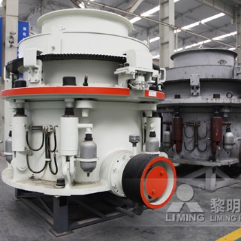 鄭州黎明HPT液壓圓錐破碎機(jī)，玄武巖高效細(xì)碎機(jī)