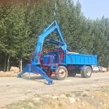 四不像農用車帶小挖機價格圖片