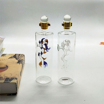 廠家定制大龍酒瓶高硼硅玻璃直管大龍白酒瓶