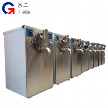 武漢呂工牌全自動綠豆沙冰生產線 36L和100L沙冰機可按產量定制