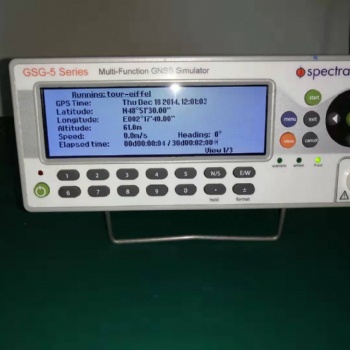 Spectracom GSG5多通道衛星信號模擬發生器