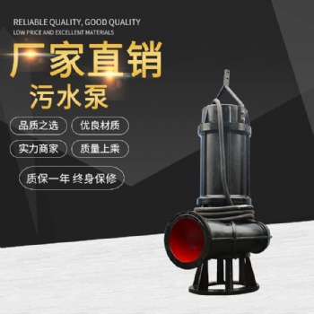 潛水排污泵廠家現貨 QZB立式大流量潛水污水泵