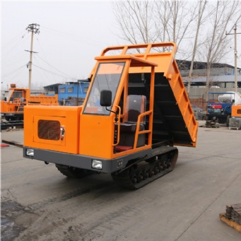 四不像翻斗車 柴油動力5噸后驅農用拉土方用四輪車 礦車