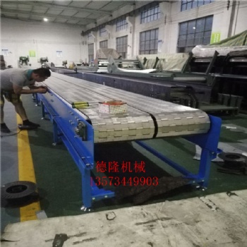 不銹鋼乙型網帶供應工業用金屬耐磨耐高溫輸送機人字形鏈板輸送機
