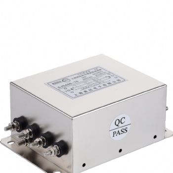 賽紀電源濾波器220v380無源emi三相四線雙級交流大功率抗干擾模塊低通