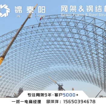 新疆承接/大跨度網/架鋼結構/罩棚/工程制作安裝