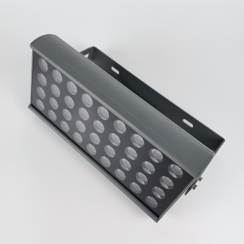 中山小天貓方形投光燈單色七彩外控DMX512控制36W