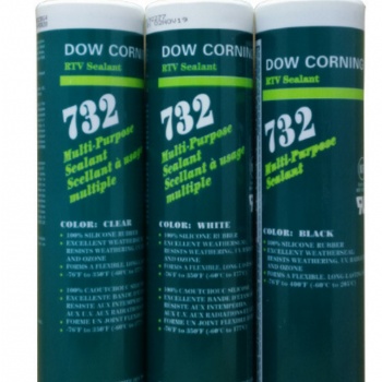 原裝正品陶熙原道康寧732食品級有機(jī)硅膠黑透明灰