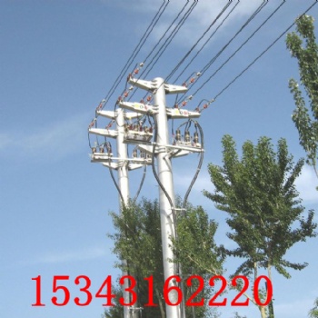 云南省農網改造終端鋼桿 10kv35kv終端鋼桿 益瑞