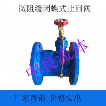 HH48/49微阻緩閉蝶式止回閥