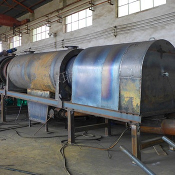 鞏義豐瑞1200型連續式果殼炭化機炭化處理設備