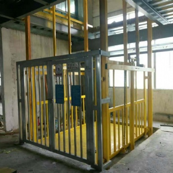 東莞廠家直售導軌式升降機 廠房升降貨梯