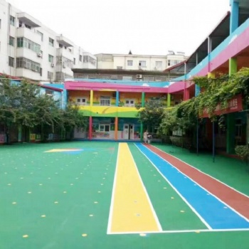 濟寧汶上學校塑膠跑動和地坪漆生產廠家和施工報價