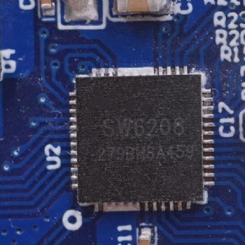 快充移動電源SOC芯片SW6208：內置數碼管驅動，三進三出全接口快充