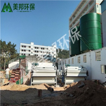 使用洗砂泥漿脫水機，沙場污泥脫水機好處