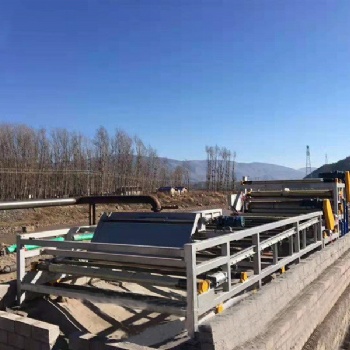供應壓濾機帶式壓濾機濃縮壓濾機洗沙污水處理設備