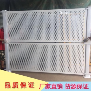 市政工程鍍鋅板圍擋 施工工地防風護欄 長期施工安全隔離圍蔽板